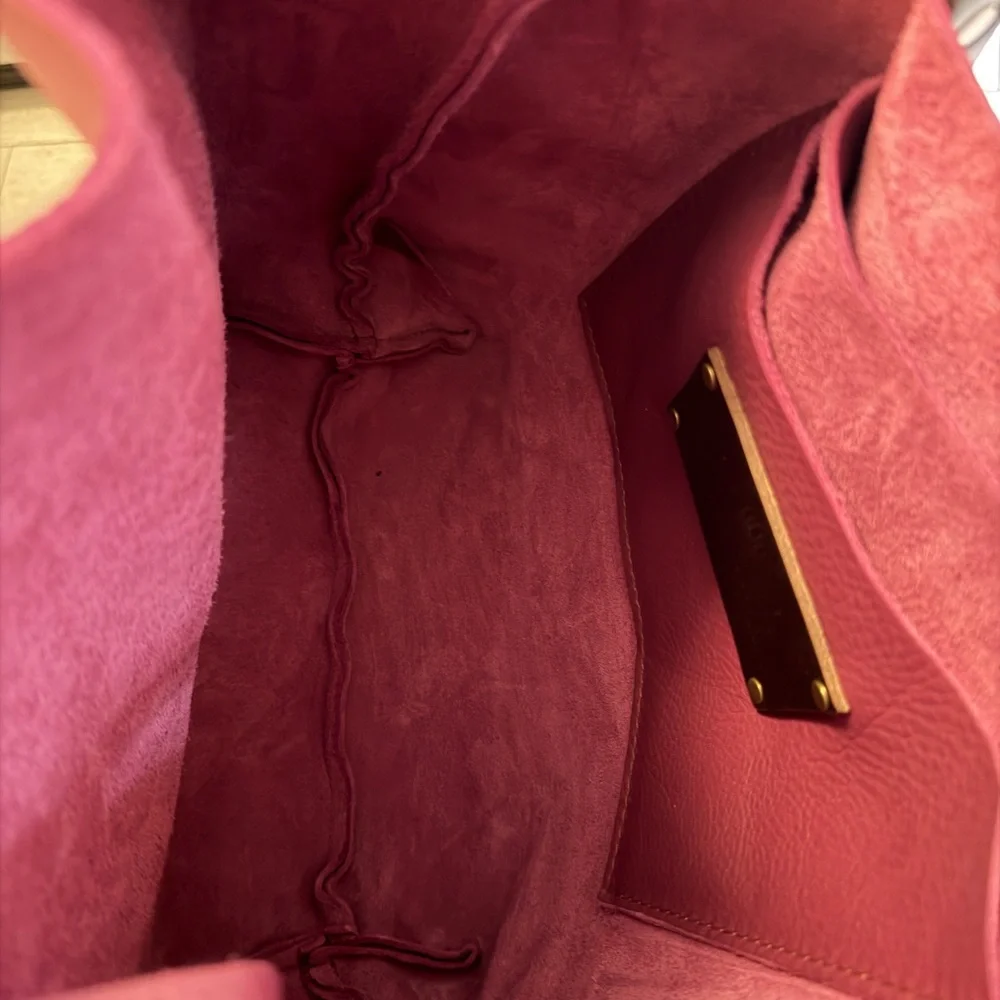 Iris Portland Leather Tote Bag Classic PLUS Iris Famed Frame Pouch - Picture 6 of 8